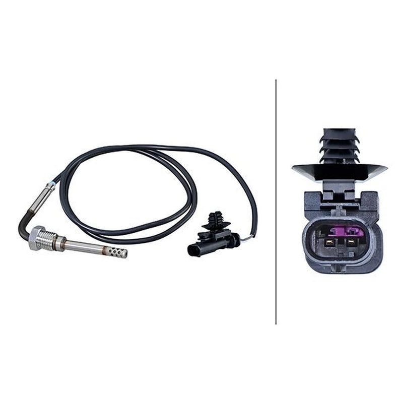 Hella Exhaust Gas Temperature Sensor before exhaust tu fits Alfa Romeo Giulietta