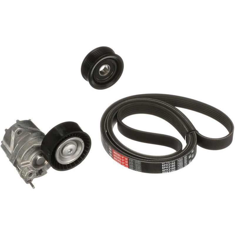 Gates V-Ribbed Belt Set fits Mercedes-Benz C-Class 1997-2000 202.133