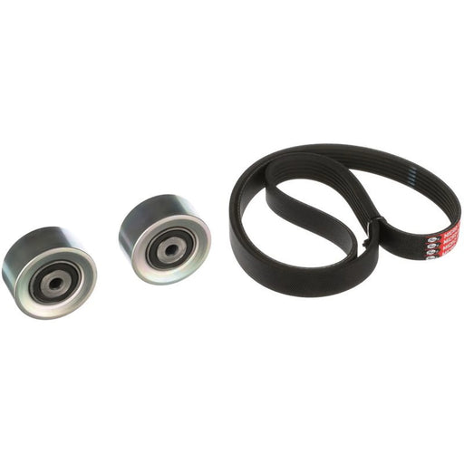 Gates V-Ribbed Belt Set fits Citroën C2 2003-2012 1.1 1.4 1.6