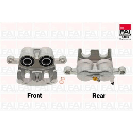 FAI Brake Caliper Assembly Front Left fits Citroën C-Crosser 2007-2012 2.2 2.4