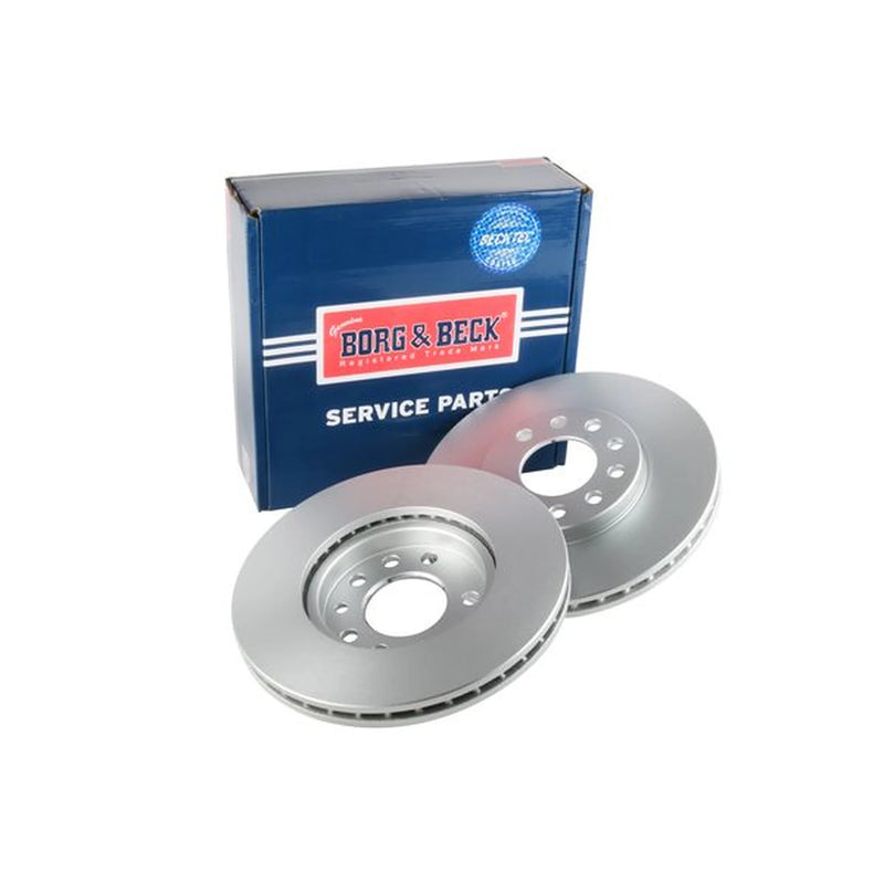 Borg & Beck Front & Rear Brake Discs & Pads fits Opel Astra J 2012-2018 1.6