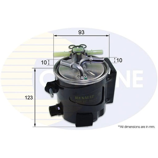 Comline Fuel Filter Element fits Renault Megane II 2005-2008 2.0
