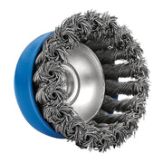Draper Steel Twist-Knot Wire Cup Brush, 75mm, M14 41449 Draper - Dynamic Drive
