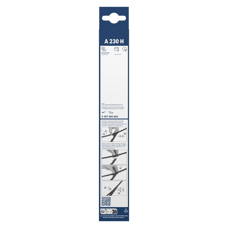 Bosch Aerotwin Wiper Blade 240mm — A230H fits Byd Seal U 2024 on 1.5
