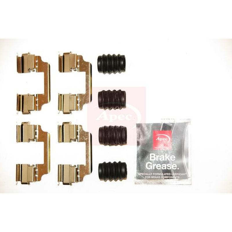 Apec Brake Pad Accessory Fitting Kit Rear fits BMW 5 2009-2017