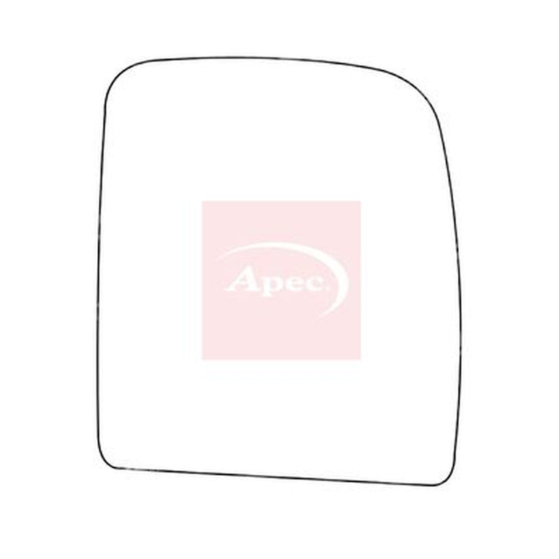Apec Exterior Wing Mirror Glass Right fits Citroën Dispatch II 2007-2016 1.6 2.0