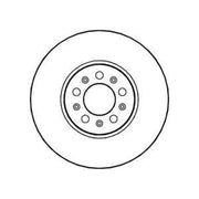 Abtex 2 x Vented Front Brake Discs BD594V-x2
