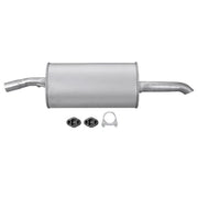 Hella End Silencer Rear fits Ford Fusion 2002-2012 1.4