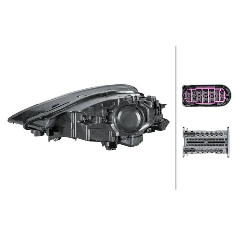 Hella Headlight Headlamp LED Right fits Porsche Cayenne 2017-2023 2.9 3.0 4.0