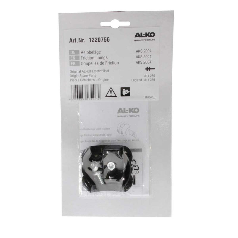 AL-KO Front & Rear Friction Pads for AKS 2004 Stabiliser (1220756) AL-KO - NN4 Online