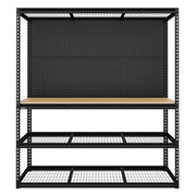 Heavy-Duty Modular Workbench Racking & Pegboard 1820mm 300kg Capacity Per Level Sealey - Dynamic Drive
