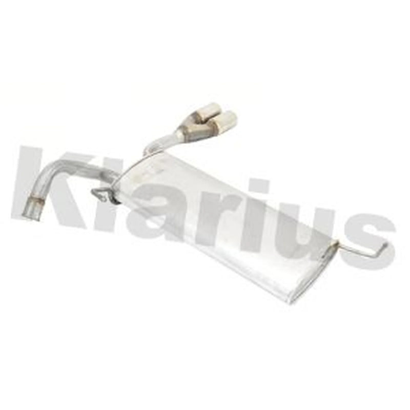 Klarius Box With Tail Pipe Rear fits Kia Picanto II 2011-2017 1.2