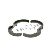 Bosch Parking Brake Shoe Set fits Mercedes-Benz S-Class 1998-2006