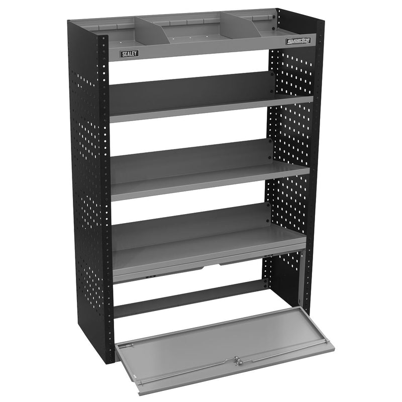Sealey Modular Slanted Shelf Van Storage System APMSVCOMBO2 Sealey - Dynamic Drive