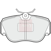 Apec Front Brake Pad Set fits Mercedes-Benz 190 1982-1993