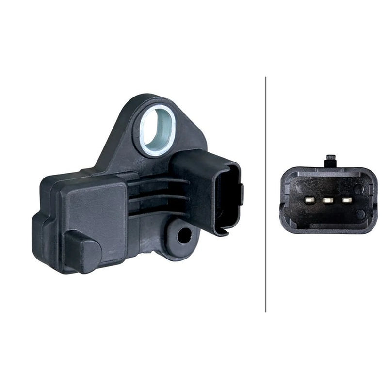 Hella Crankshaft Position Sensor frontal sided fits Citroën Berlingo 2005-2011