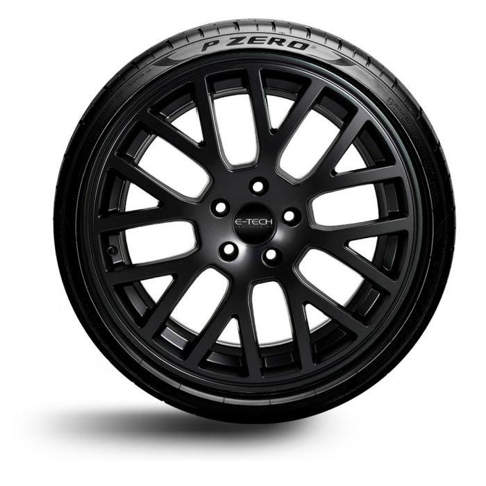 E-Tech Car Alloy Wheel Paint Motorsport Black Satin Can Chip Resistant 400ml E-Tech - Dynamic Drive