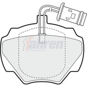 Fahren Rear Brake Pad Set FBP3410