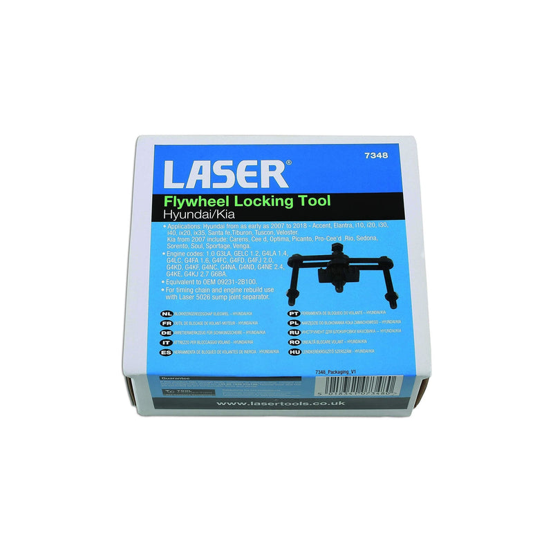 Laser Flywheel Locking Tool - for Hyundai, Kia 7348 Laser - Dynamic Drive