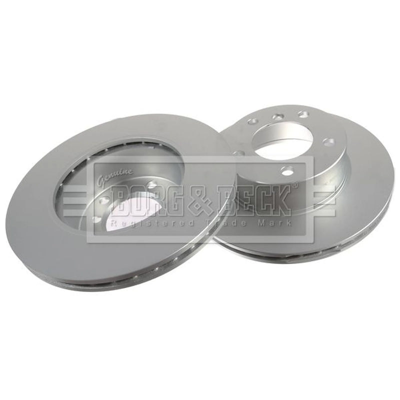 Borg & Beck Front Vented & Rear Vented Brake Discs & Pads fits BMW 2 2020-2021