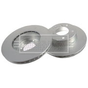 Borg & Beck Front Vented & Rear Vented Brake Discs & Pads fits BMW 1 2004-2011