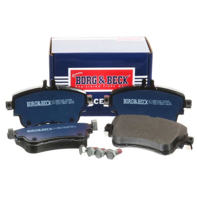 Borg & Beck Front & Rear Brake Discs & Pads fits Mercedes-Benz Cla 2013-2019