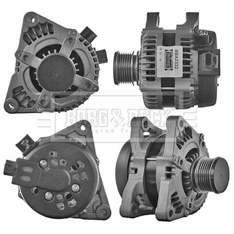 Borg & Beck Car Alternator 12V fits Ford C-Max 2007-2010 1.6 2.0