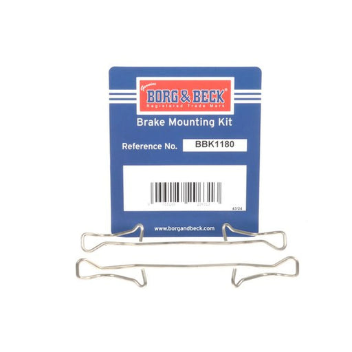 Borg & Beck Brake Pad Accessory Fitting Kit Front BBK1180