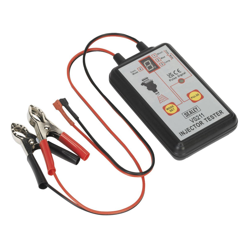 Sealey Fuel Injector Tester 12V Petrol VS211 Sealey - Dynamic Drive
