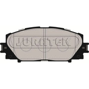 Juratek Front Brake Pad Set fits Toyota Yaris Hatchback 2012-2017 1.3