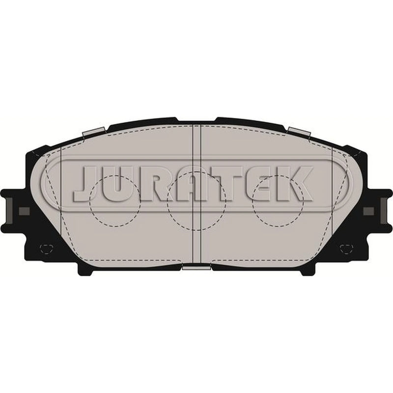 Juratek Front Brake Pad Set fits Toyota Yaris Hatchback 2012-2017 1.3