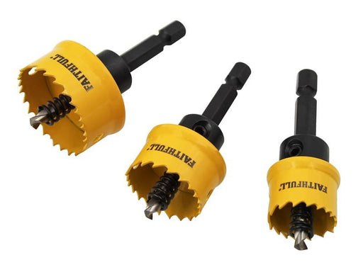 Faithfull Mini Holesaw Set, 3 Piece Faithfull - NN4 Online