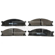 Borg & Beck Front Brake Vented Discs & Pads fits Nissan Pick Up 1992-1998 2.4