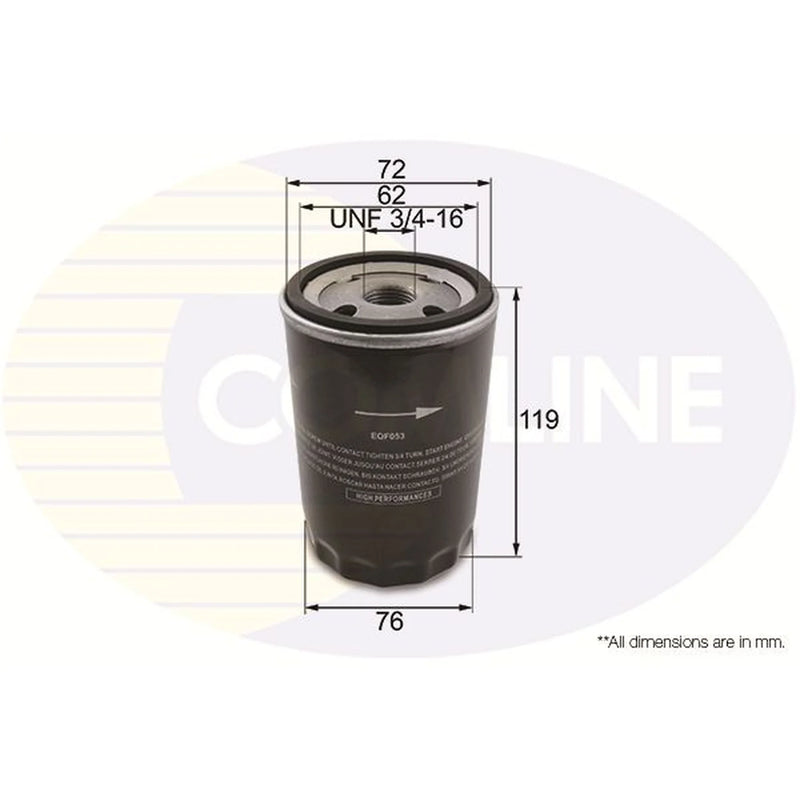 Comline Full Service Kit with Air, Oil, Fuel & Cabin Filters fits BMW 5