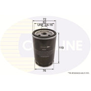 Comline Service Kit with Air, Oil & Cabin Filters fits BMW 5 1987-1990