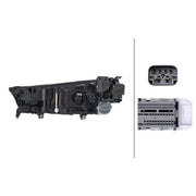 Hella Headlight Headlamp LED Right fits BMW Ix 2021-2022