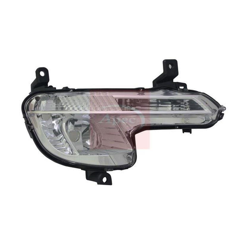 Apec Front Right Fog Light H8 fits Peugeot 508 I 2010-2018 1.6 2.0 2.2