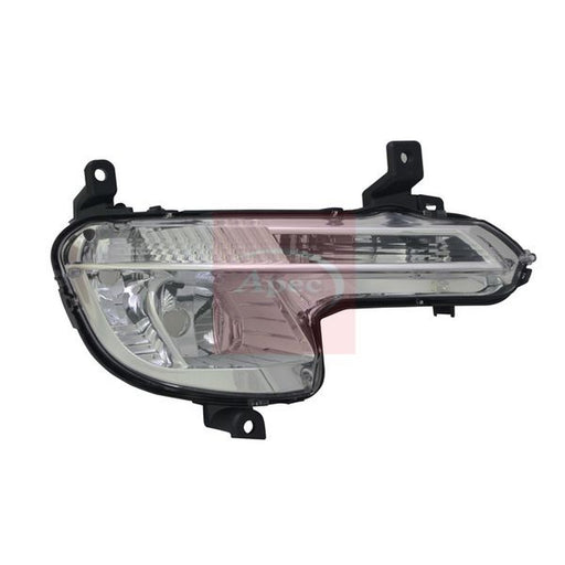 Apec Front Right Fog Light H8 fits Peugeot 508 I 2010-2018 1.6 2.0 2.2