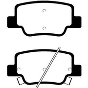 Abtex Front & Rear Pads fits Toyota Verso 2009-2018 2.2