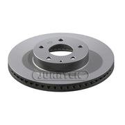 Juratek Front & Rear Brake Discs & Pads fits Mazda 3 2013-2019 1.5 1.6 2.0 2.2