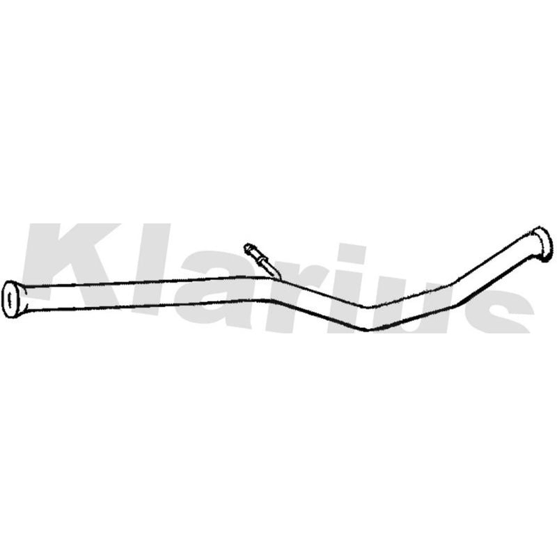 Klarius Exhaust Pipe OD fits Peugeot 307 2000-2007 2.0