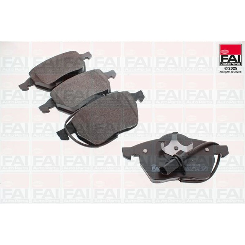 FAI Front Brake Pad Set fits Audi A4 B5 1995-2001 1.8 1.9 2.4 2.5 2.6 2.8