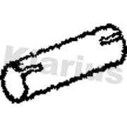 Klarius Centre Pipe Centre fits Ford Focus I 1998-2004 1.6