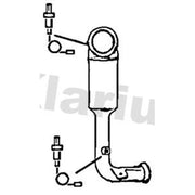 Klarius Catalyst Type Approved With Pipe fits Citroën Berlingo Box Body 2018 on