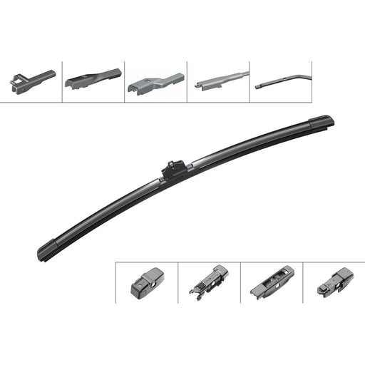 Bosch Front & Rear Aerotwin Plus Wiper Blade Set fits Livan Auto X3 Pro 2023 on