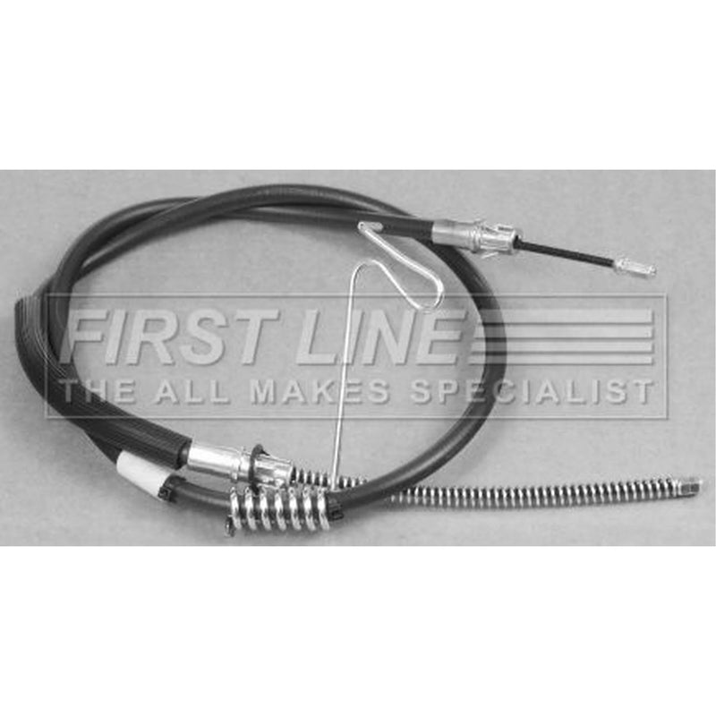 First Line Handbrake Cable Right Rear fits Ford Chassis 2000-2006 2.3 2.4