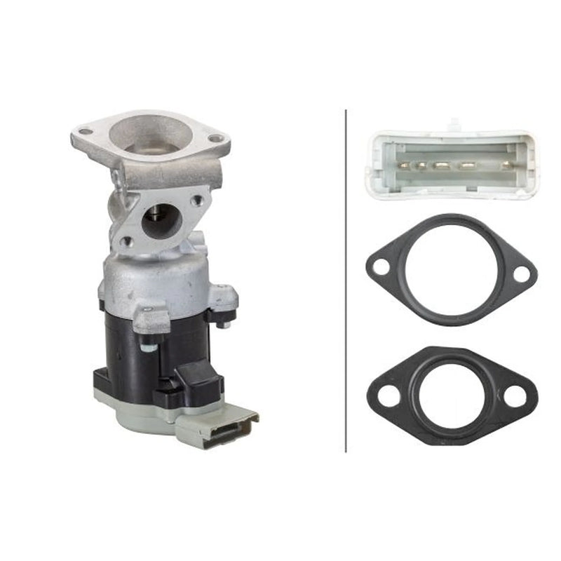Hella Exhaust Gas Recirculation Valve Right fits Citroën C5 III 2008-2009 2.7