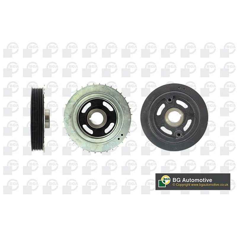 BGA Crank Shaft Belt Pulley fits Mazda 3 2003-2014 1.6