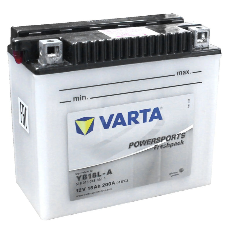 VARTA Motorcycle Battery 12V 18Ah CCA 200A