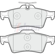 Fahren Front Vented & Rear Vented Brake Discs & Pads fits Mazda 3 2008-2014 1.6